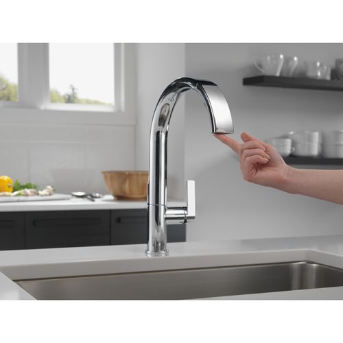 Main product image of Keele Single-handle Pull-down Kitchen Faucet (Chrome), 19824LF