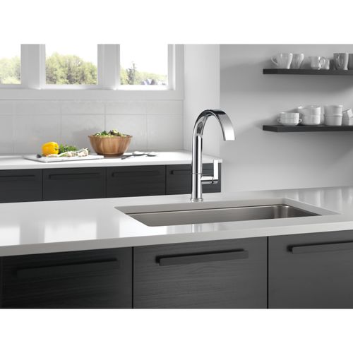 Main product image of Keele Single-handle Pull-down Kitchen Faucet (Chrome), 19824LF