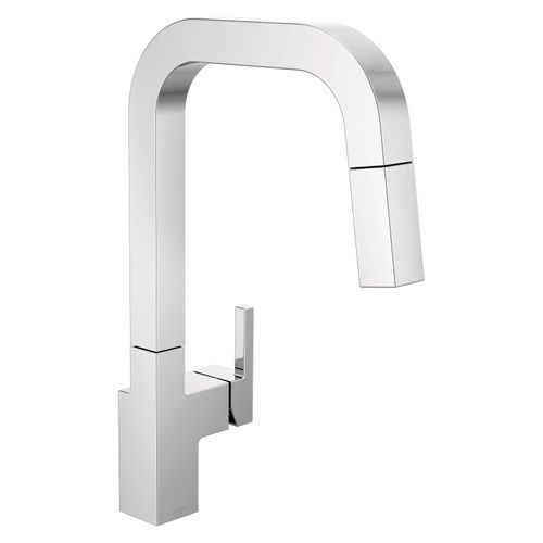Main product image of Junction Single-handle Pull-down Kitchen Faucet (Chrome), 19825LF