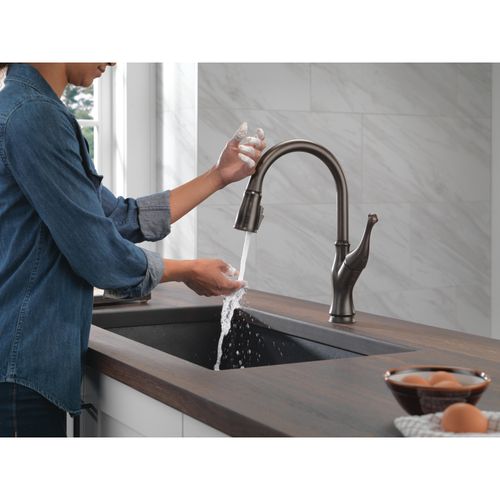 Main product image of Single-handle Pull-down Kitchen Faucet w/ Touch2o (Venetian Bronze), 19888TZ-RB-DST