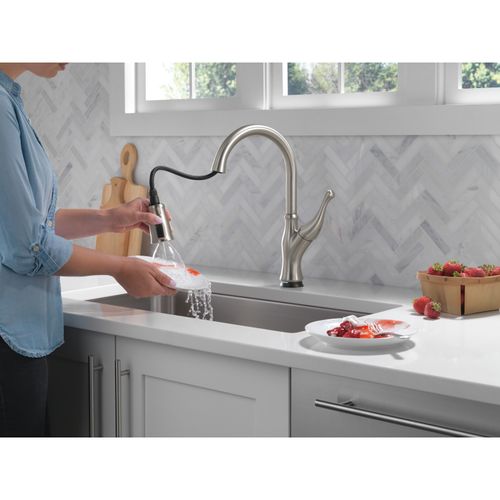 Main product image of Ophelia Single-handle Pull-down Kitchen Faucet w/ Touch2o (Spotshield Stainless), 19888TZ-SP-DST
