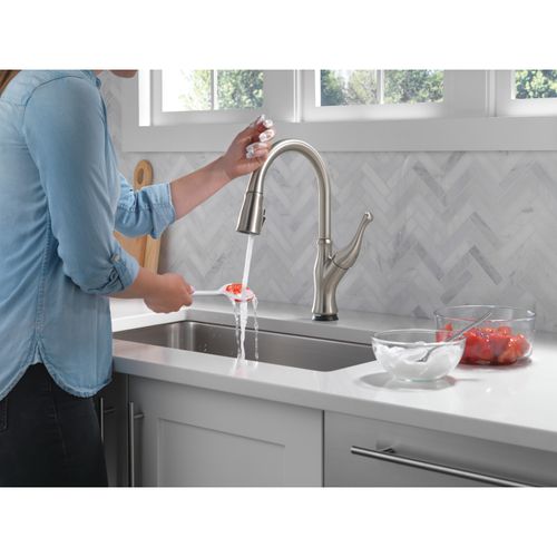 Main product image of Ophelia Single-handle Pull-down Kitchen Faucet w/ Touch2o (Spotshield Stainless), 19888TZ-SP-DST