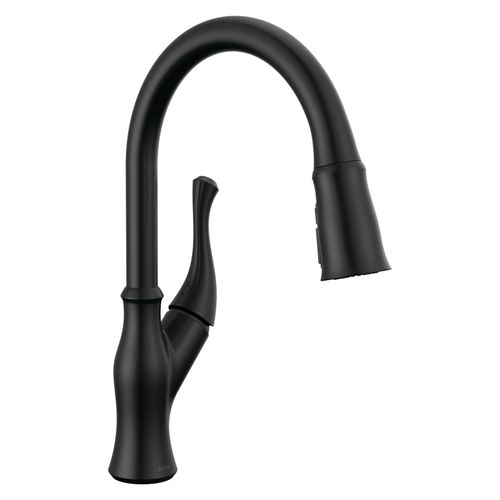 Main product image of Ophelia Single-handle Pull-down Kitchen Faucet (Matte Black), 19888Z-BL-DST