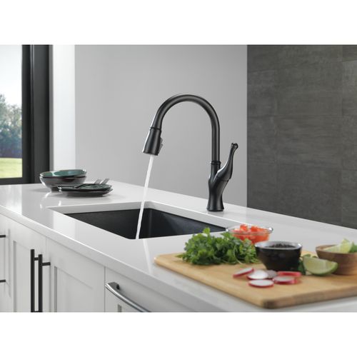 Main product image of Ophelia Single-handle Pull-down Kitchen Faucet (Matte Black), 19888Z-BL-DST