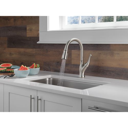 Main product image of Ophelia Single-handle Pull-down Kitchen Faucet (Spotshield Stainless), 19888Z-SP-DST