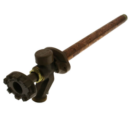 Main product image of Model 19 10", 1/2" x 3/4" Sweat Inlet Anti-Siphon Wall Faucet w/ Metal Handle
