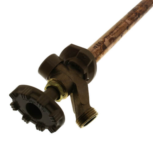 Main product image of Model 19 12", 1/2" x 3/4" Sweat Inlet Anti-Siphon Wall Faucet w/ Metal Handle