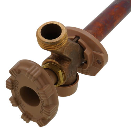 Main product image of Model 19 14", 1/2" x 3/4" Sweat Inlet Anti-Siphon Wall Faucet w/ Metal Handle