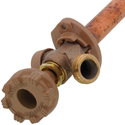 Main product image of Model 19 8", 1/2" x 3/4" Sweat Inlet Anti-Siphon Wall Faucet w/ Metal Handle