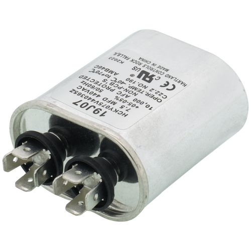 Main product image of 7.5 MFD Oval Capacitor (440V), 19J07
