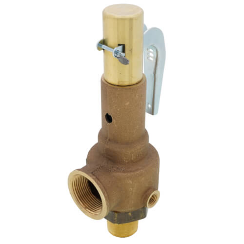 Main product image of 19 Series 1" MNPT x 1-1/4" FNPT 2,585 LBS/HR Safety Relief Valve (150 psi)