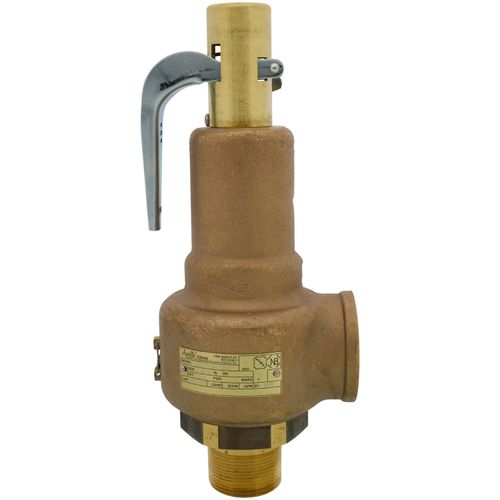 Main product image of 19 Series 1-1/2" MNPT x 2" FNPT 6,616 LBS/HR Safety Relief Valve (150 psi)