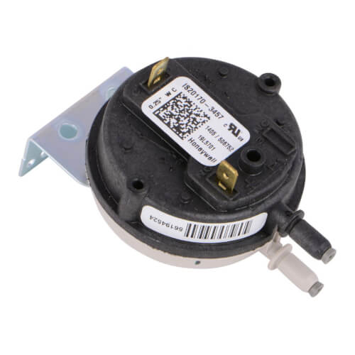 Main product image of .25" WC Pressure Switch SPST - No, 19L57
