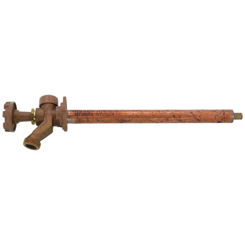 Main product image of Model 19 10", 1/2" PEX Crimp Inlet Anti-Siphon Wall Faucet w/ Metal Handle
