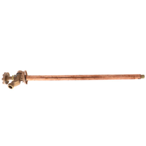 Main product image of Model 19 18", 3/4" PEX Crimp Inlet, Anti-Siphon Wall Faucet w/ Metal Handle