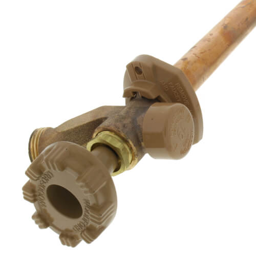 Main product image of Model 19 22", 3/4" Expansion PEX Inlet Anti-Siphon Wall Faucet w/ Metal Handle