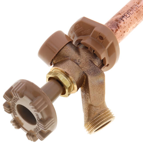 Main product image of Model 19 6", 3/4" Expansion PEX Inlet Anti-Siphon Wall Faucet w/ Metal Handle