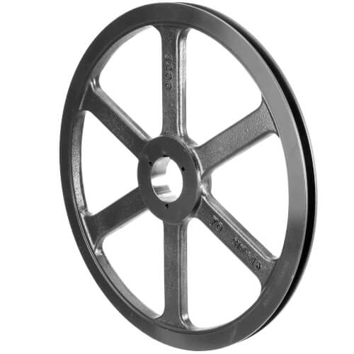 Main product image of 1 Groove Split Taper Sheave, A,B, 5V Belt, 20.28" OD