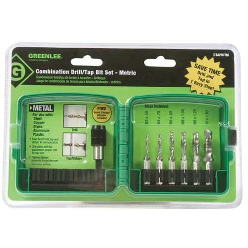 Main product image of 6 Piece M3-M10 Drill/Tap Set, Metric