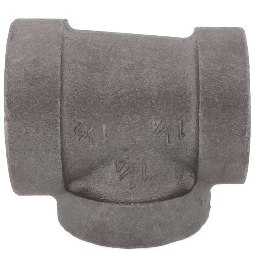 Main product image of 1-1/2" x 1-1/4" x 1-1/4" Black Cast Iron Steam Tee, Class 125