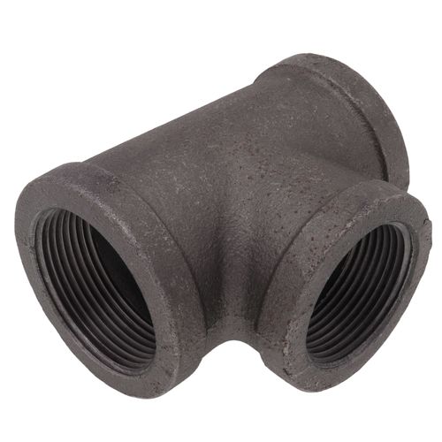 Main product image of 1-1/2" x 1-1/4" x 1-1/4" Black Tee, Class 150