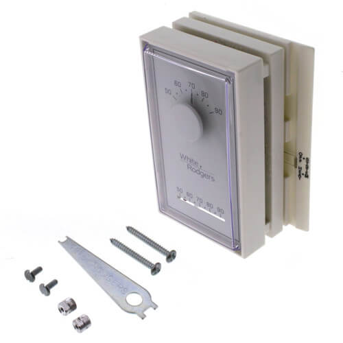 Single Stage Mechanical Thermostat w/ Temperature Locking Kit, Mercury Free (Heat Only)