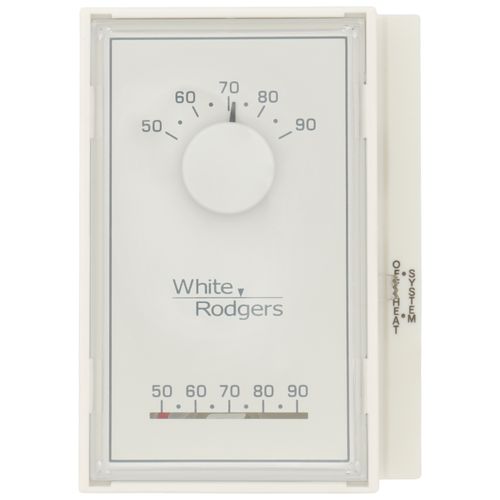 Main product image of Single Stage Mechanical Thermostat w/ Temperature Locking Kit, Mercury Free (Heat Only)