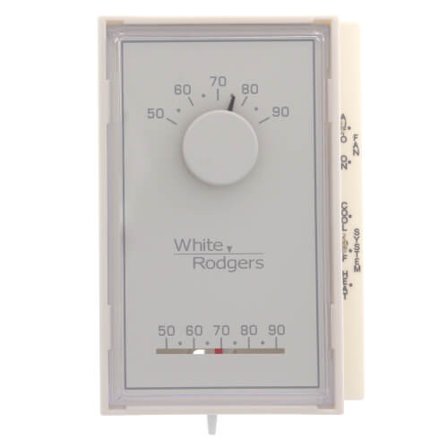 Main product image of Single Stage Mechanical Thermostat, Vertical, Mercury Free (1H/1C)