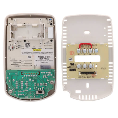 1E78-144 - White Rodgers 1E78-144 - Non-Programmable Thermostat, 24 ...