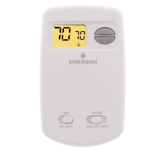 Main product image of Non-Programmable Thermostat, 24 Volt or Millivolt system, Vertical