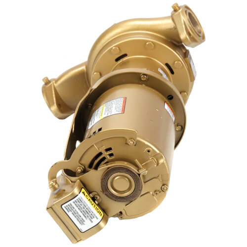 Main product image of 1/2 HP Be608T Series e-60 Bronze 1-1/2" x 5-1/4" In-Line Pump (3 PH, 208-230/460V)