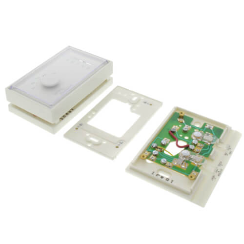 Main product image of Non-Programmable, 1H/1C, Mechanical Thermostat w/ 3-Wire Zone Mounting Plate
