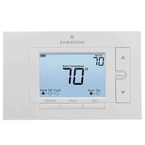 Main product image of 5" Display Universal Non-Programmable Thermostat, 4 Heat/2 Cool