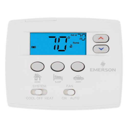 1F86EZ-0251 - White Rodgers 1F86EZ-0251 - Non-Programmable, 1H/1C, Blue ...