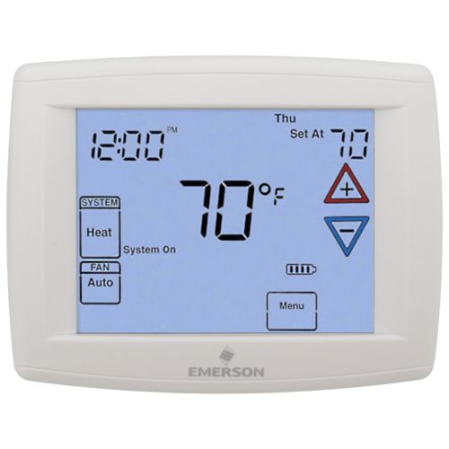 Main product image of 90 Series Programmable, 1H/1C, Blue Digital Touchscreen Thermostat