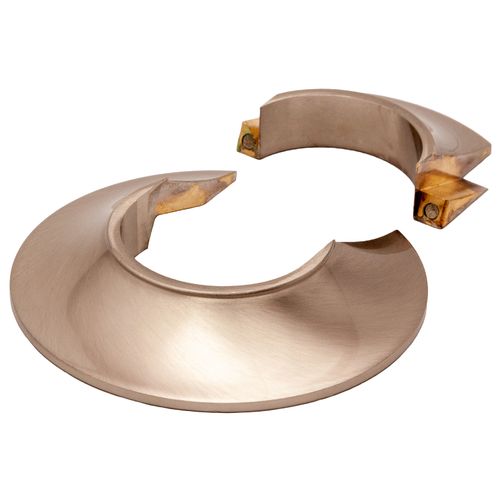 Main product image of 1" Two-Piece Magnetic Assembly Escutcheon for Concealing Pipework (Satin Nickel)