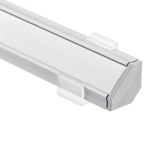 Main product image of TE Standard Series 2' Kit 45 Degree Surface Channel Silver