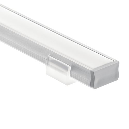 Main product image of TE Standard Series 8' Kit Standard Depth Surface Channel Silver