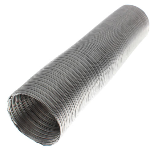 Main product image of 4" x 8 Ft. Triple Lock Aluminum Flex Duct (Non-Insulated)