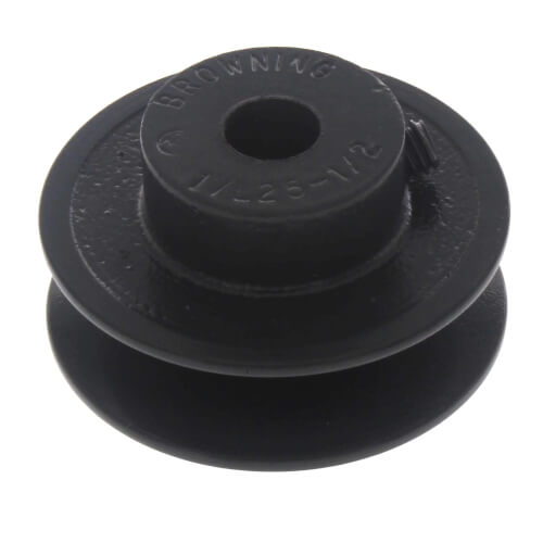Main product image of 1 Groove Cast Iron Variable Pitch Sheave w/ 1/2" Bore, 2-1/2" OD
