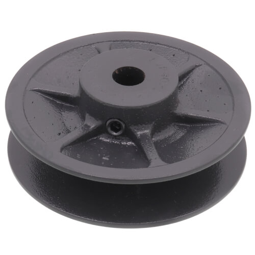 Main product image of 1 Groove Cast Iron Variable Pitch Sheave w/ 1/2" Bore, 3.75" OD