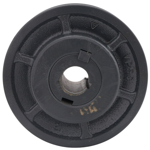Main product image of 1 Groove Cast Iron Variable Pitch Sheave w/ 5/8" Bore, 3.75" OD