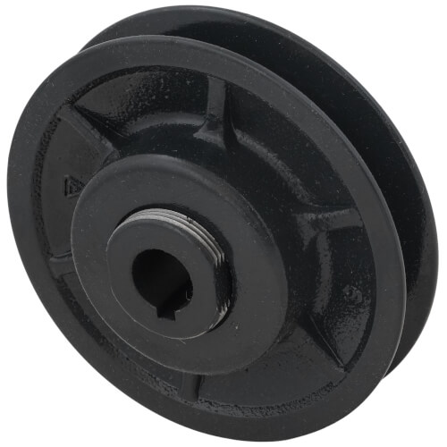 Main product image of 1 Groove Cast Iron Variable Pitch Sheave w/ 5/8" Bore, 4.15" OD