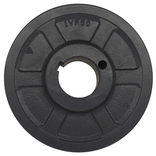 Main product image of 1 Groove Cast Iron Variable Pitch Sheave w/ 1-5/8" Bore, 6" OD