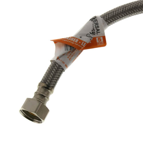 1W48CU Fluidmaster 1W48CU 48" Braided Stainless Steel FitsAll