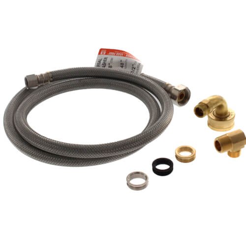 1W48CUK Fluidmaster 1W48CUK 48" Dishwasher Supply Kit w/ 2 MIP