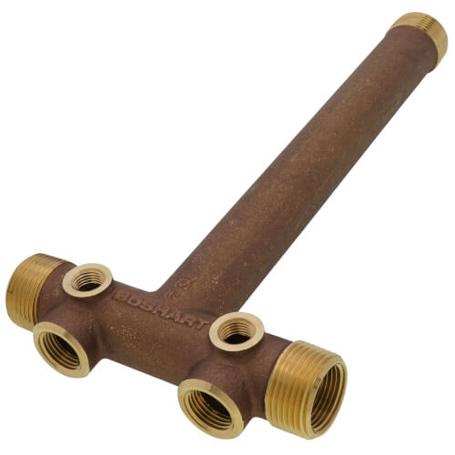 Main product image of 1" X 10" Center to End Union Tank Tee (Lead Free)