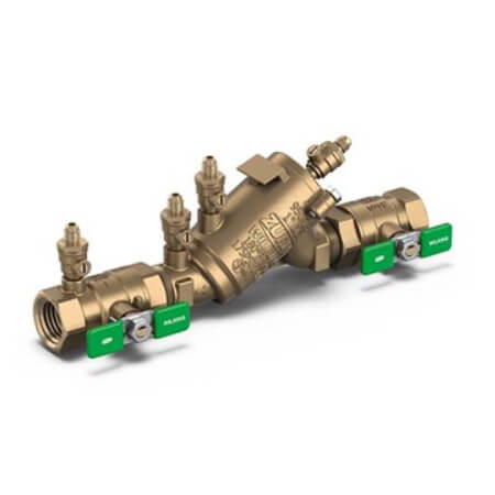 Main product image of 2" Wilkins 950XL3 Double Check Backflow Preventer with Integral Male Flare SAE Test Fitting (Lead Free)  