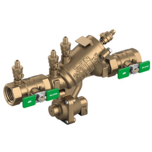 Main product image of 2" Wilkins 975XL3U Reduced Pressure Principle Backflow Preventer with Union Ball Valve