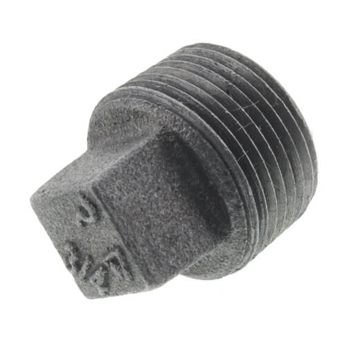 Main product image of 3/4" Black Solid Plug